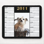 Cute Pup Sketch 2011 Calendar Mousepad