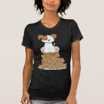 Cute Puppy and Bones T-shirts