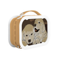 Cute Puppy Drawing Lunch Boxes