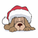 cute puppy in santa hat photo sculptures by doonidesigns cute puppy in santa hat photo sculptures