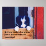Cute Puppy Inspirational Quote Poster