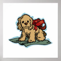 Cute Puppy Poster
