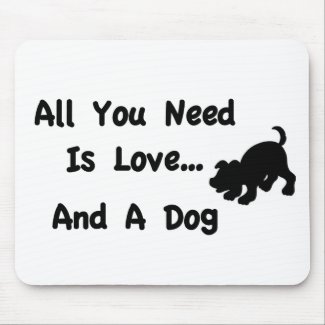Cute Puppy Quote Mousepad mousepad