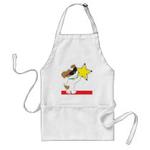Cute Puppy Star Apron