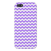 Cute Purple Chevron Pattern iPhone 5 Case