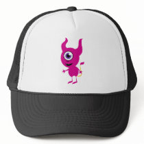 Cute Purple Cyclops hats
