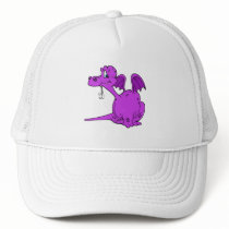 Cute Purple Dragon Baby Mesh Hat