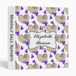 cute purple hearts girly,personalized binders