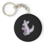 cute purple kangaroo keychains