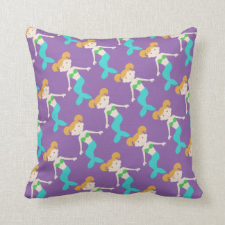 Purple Mermaid Pillows - Decorative & Throw Pillows Zazzle