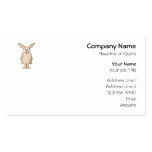 Cute Rabbit. Business Card Template