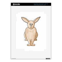 Cute Rabbit. iPad 3 Skin