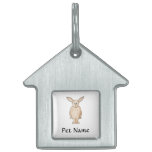 Cute Rabbit. Pet Tags