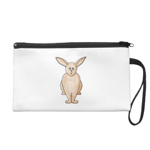Cute Rabbit. Wristlet Purse