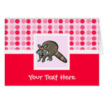Cute Raccoon Cards
