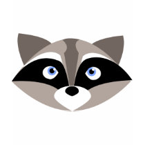 Cute Raccoon Face t-shirts