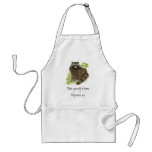 Cute Raccoon, Help Wash up, Animal Aprons