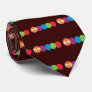 Cute Rainbow Caterpillar Neckties