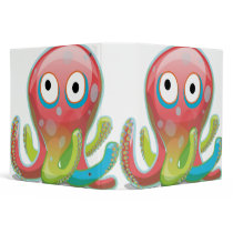 cute rainbow octopus notebook-01 binders