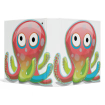 cute rainbow octopus notebook-01 binders