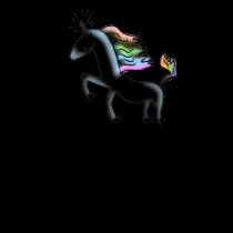 Cute Rainbow Unicorn Kids T-shirt