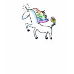 Cute Rainbow Unicorn Kids T-shirt