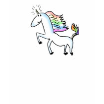Cute Rainbow Unicorn Kids T-shirt by dizzypixels Cute Rainbow Unicorn Kids T-shirt