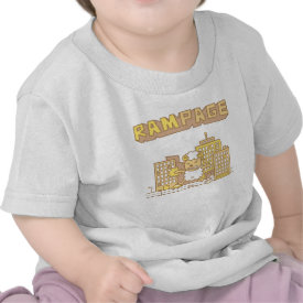 Cute Ram Rampage Pun Humor For Babies Tee Shirts