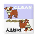 bulldog, cute, puppy, dog, boy, red, red and white