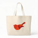 Cute Red Bird bags by studio236 Cute Red Bird bags