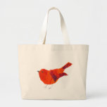 Cute Red Bird Bags