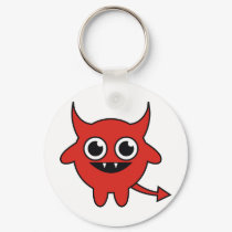 Cute Red Devil keychains