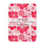 Cute red flowers Magnet magnets