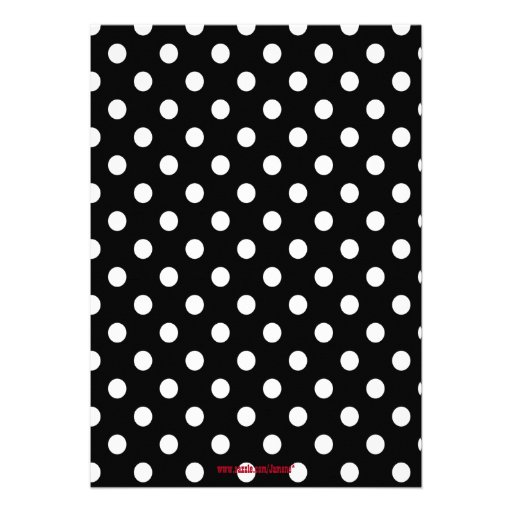 Cute red ladybug flowers birthday party invitation