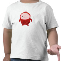 Cute Red Monster Tshirts