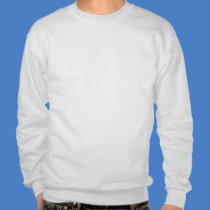 Cute Red-Ruffed Lemur Red Fur White Neck Pullover Sweatshirt