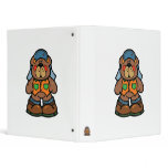 cute redneck camper bear vinyl binders