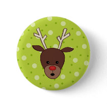 Cute Reindeer buttons