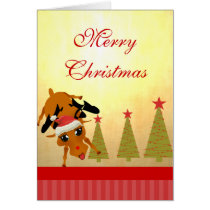 Cute Reindeer cards by samack Cute Reindeer cards