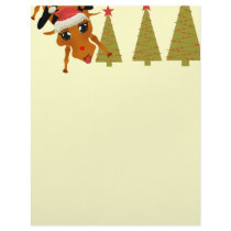 Cute Reindeer letterhead