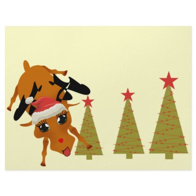 Cute Reindeer letterhead