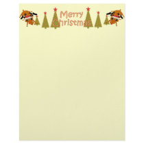 Cute Reindeer letterhead
