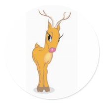 Cute Reindeer stickers