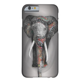 Cute Retro Flower Elephant iPhone 6 Case