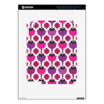 Cute retro flower illustration pattern ipad skin for iPad 3