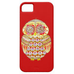 Cute Retro Owl iPhone 5 Case