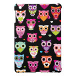 Cute retro owl pattern illustration ipad ipad mini cases
