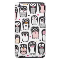 Cute retro Penguin kids pattern ipod case casemate cases