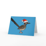 Roadrunner as Santa Claus Note Card
