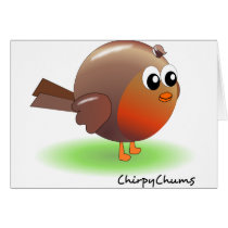 Cute Robin Greeting Card